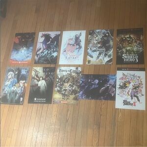 Posters Anime 2023 - 2025 11 Crunchyroll NEW Fairy Tale Rising Shield Hero